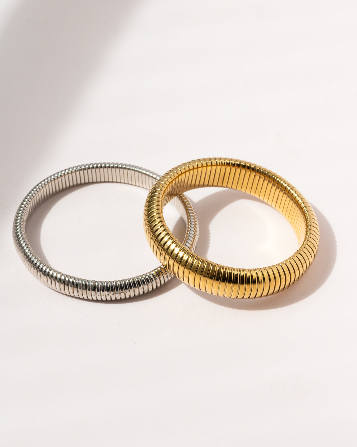 Flex Snake Stretchable Bracelet Gold