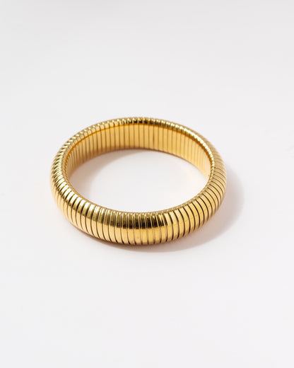 Flex Snake Stretchable Bracelet Gold