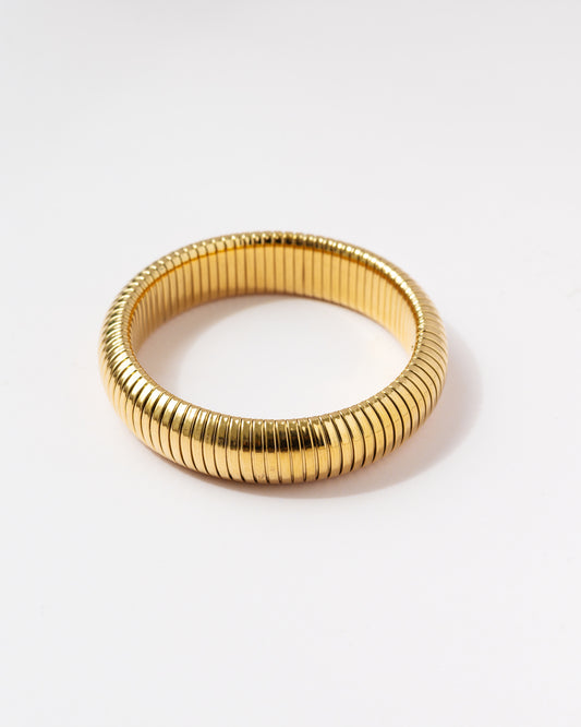 Flex Snake Stretchable Bracelet Gold