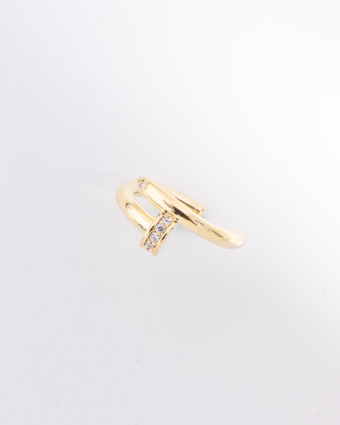 Diamond Nail Ear Cuff