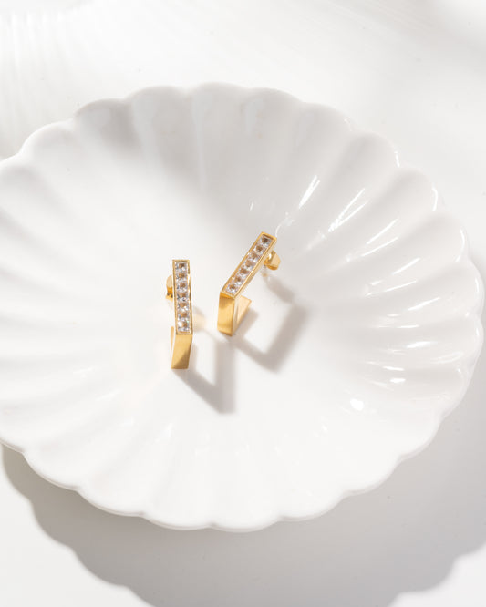Baguette Earrings
