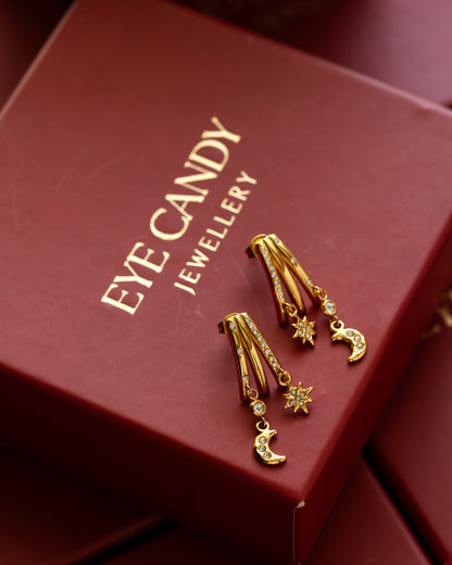 Sirius Charm Earrings