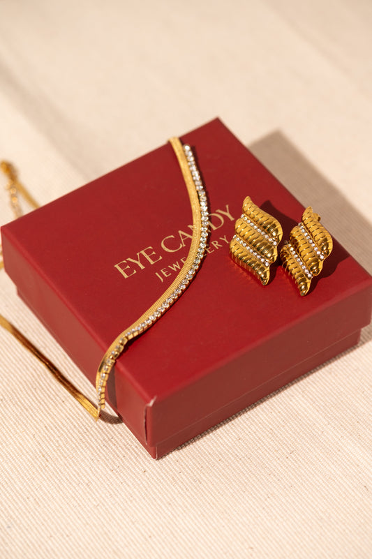 Diamond Snake Chain Combo