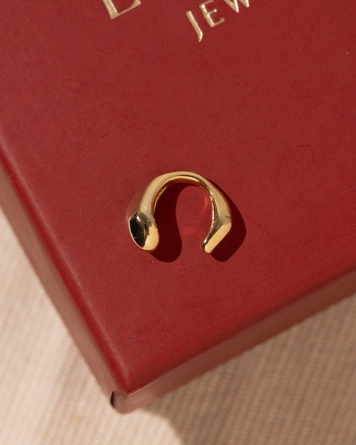 Molten Golden Ear Cuff