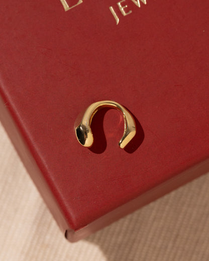 Molten Golden Ear Cuff