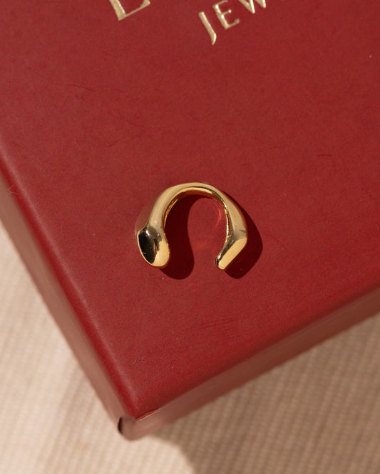 Molten Golden Ear Cuff
