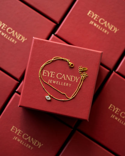 Evil eye dainty Bracelet