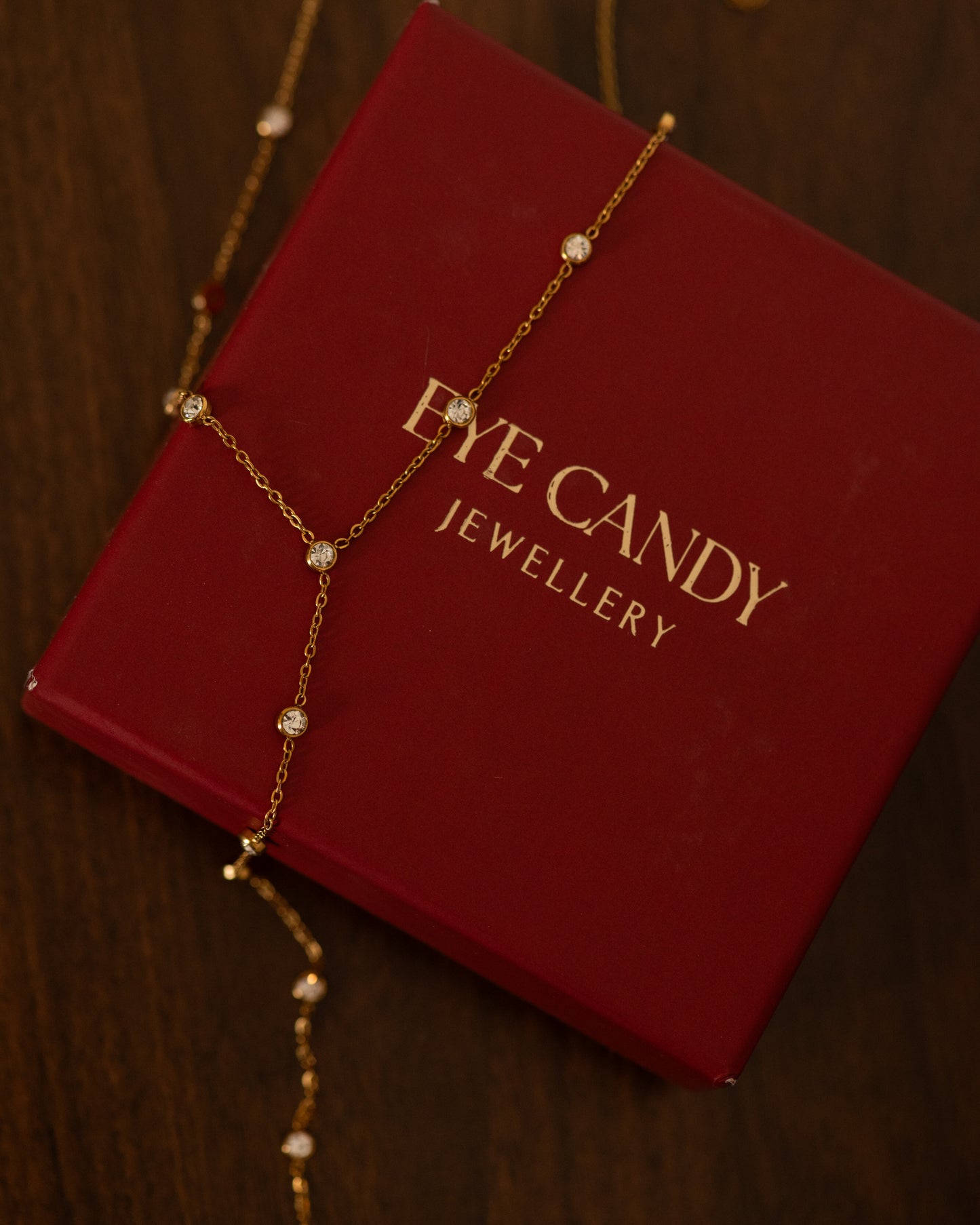 Gracie Tie Diamond Necklace