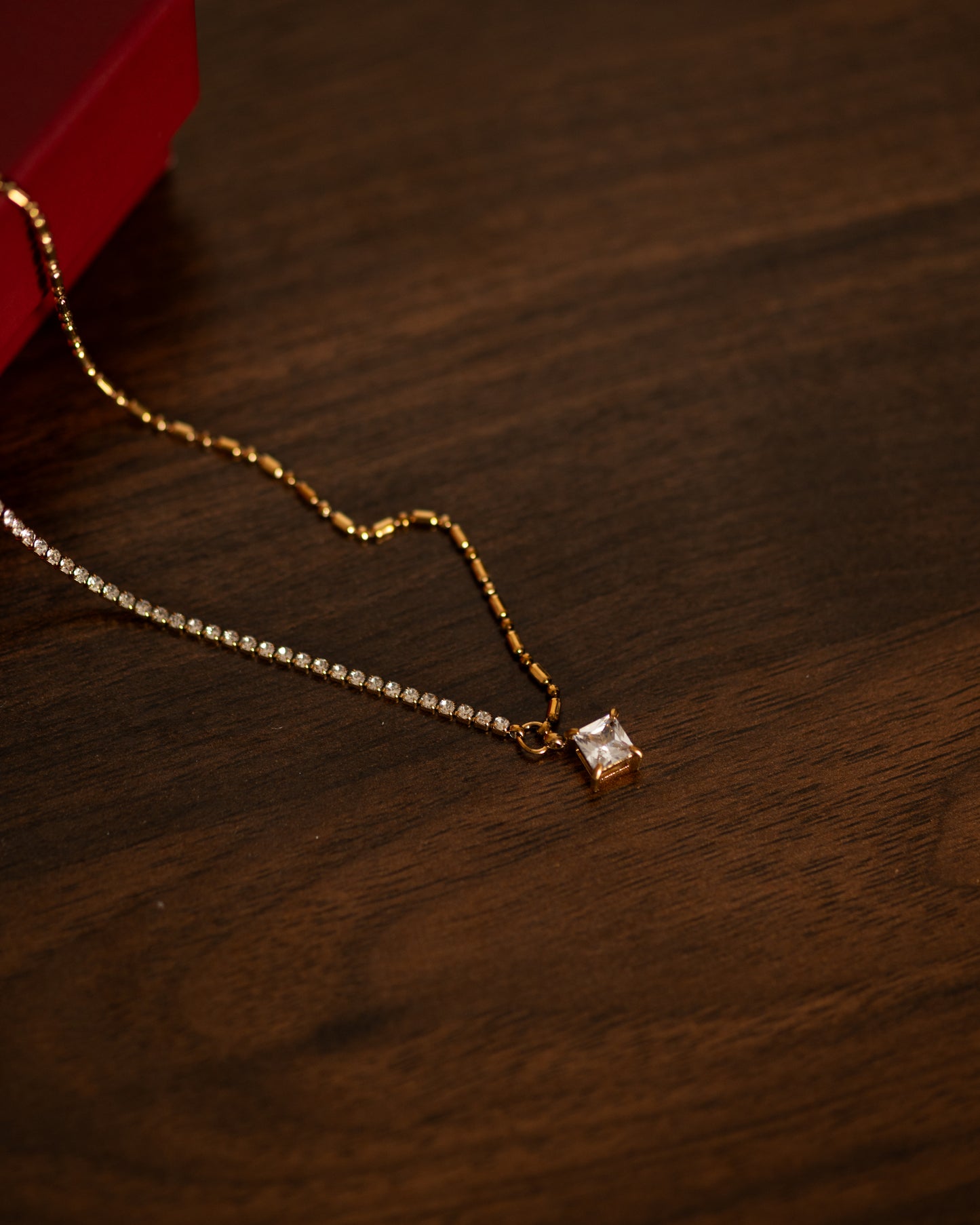Tia Tennis Necklace