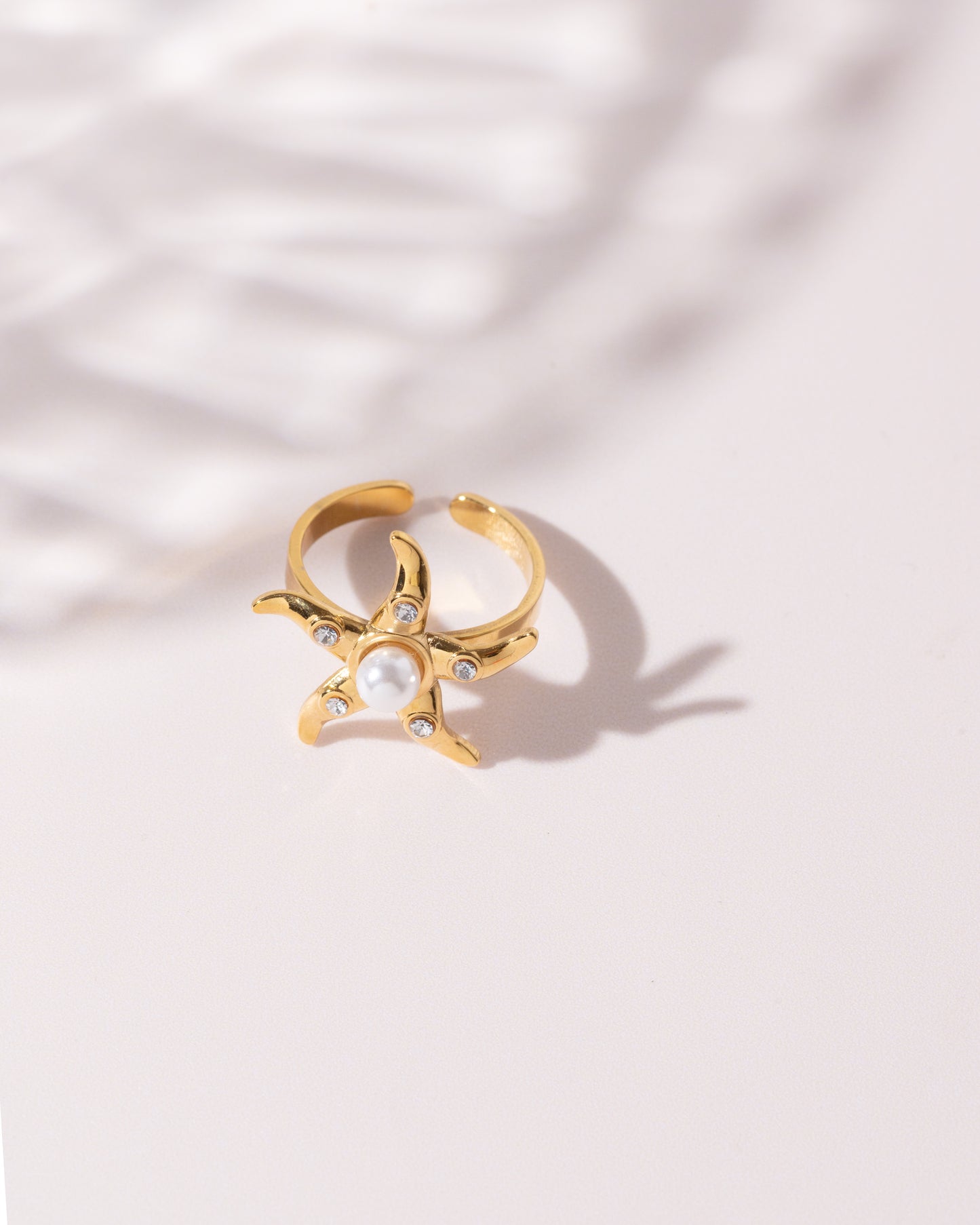 Pearlie Star Ring