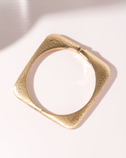 Hammered Sleek Cuff