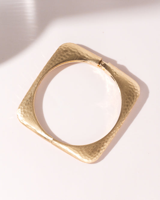 Hammered Sleek Cuff
