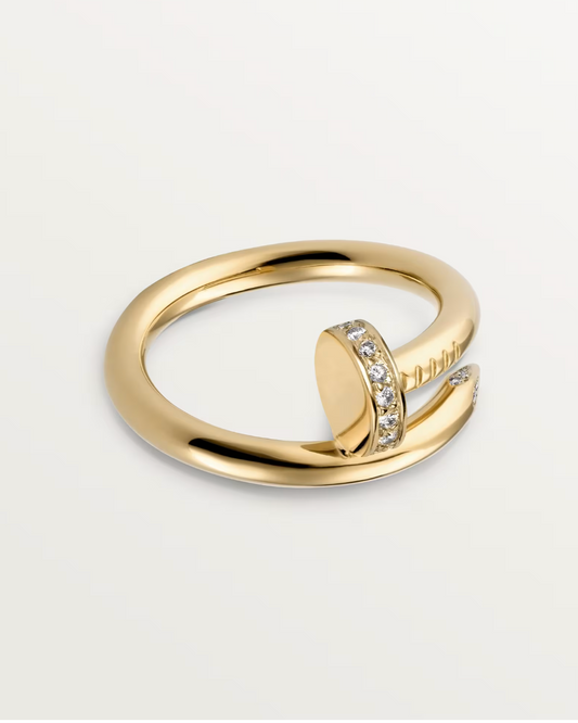 Diamond Nail Ring