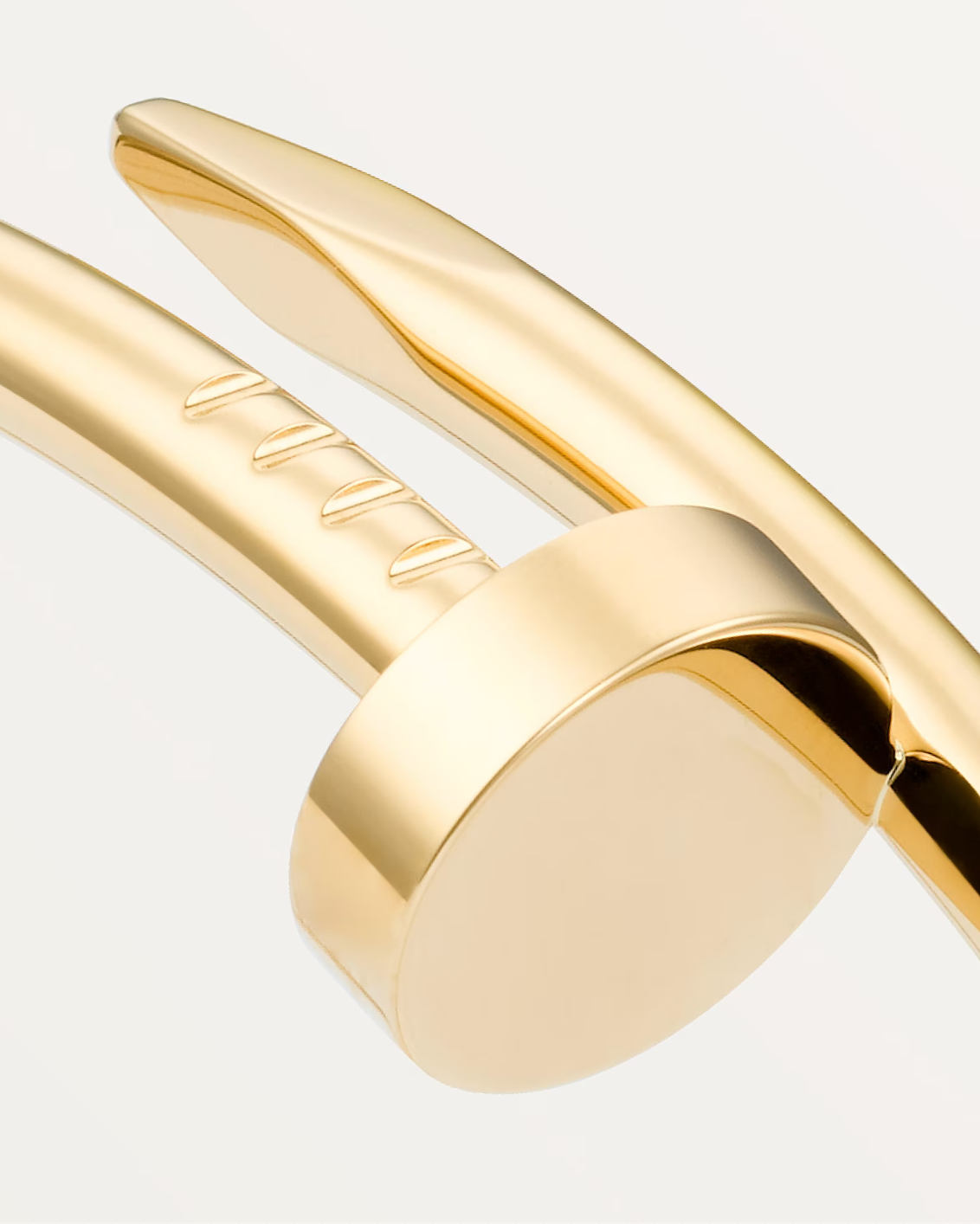 Nail Bracelet Gold