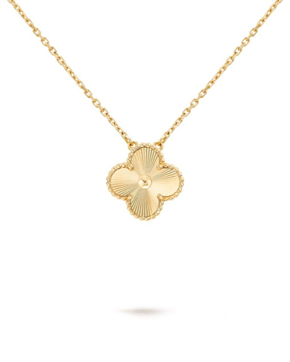 Gold Clover Pendant