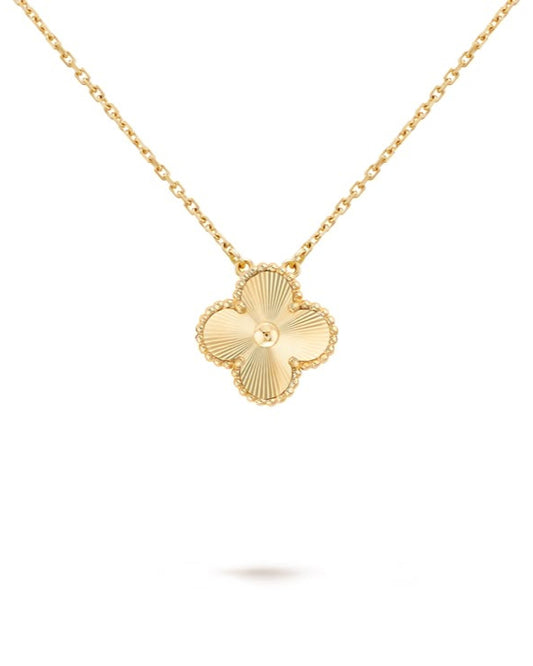 Gold Clover Pendant