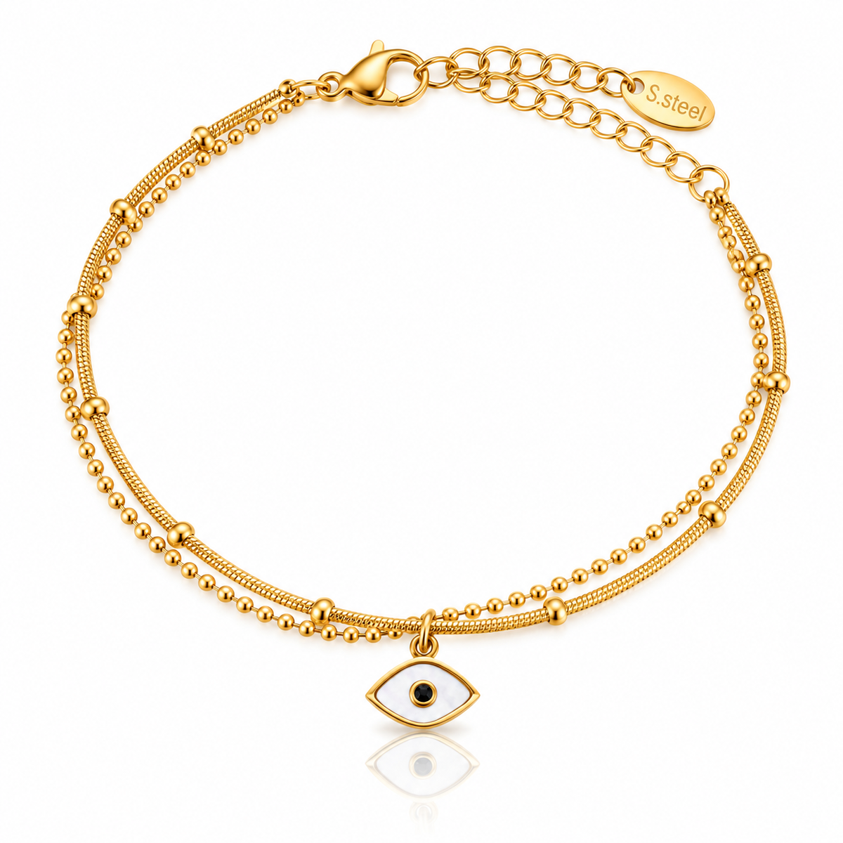 Evil eye dainty Bracelet