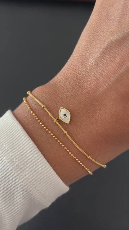 Evil eye dainty Bracelet