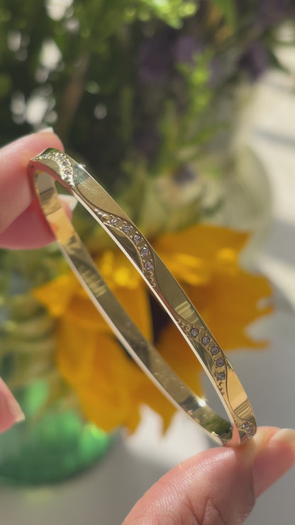 Sandra Diamond Cuff