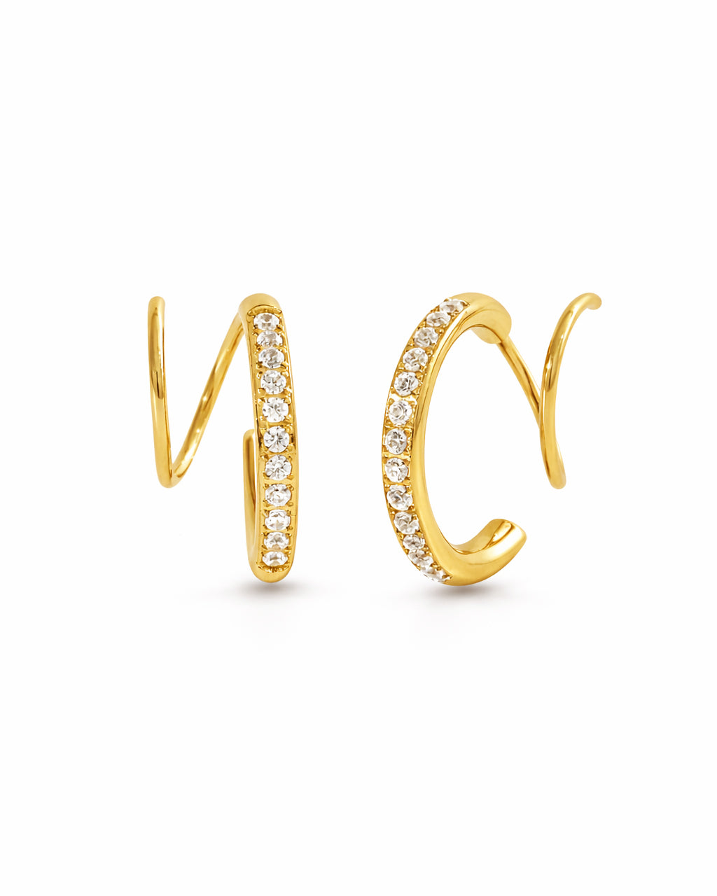 Twila Diamond Hoops